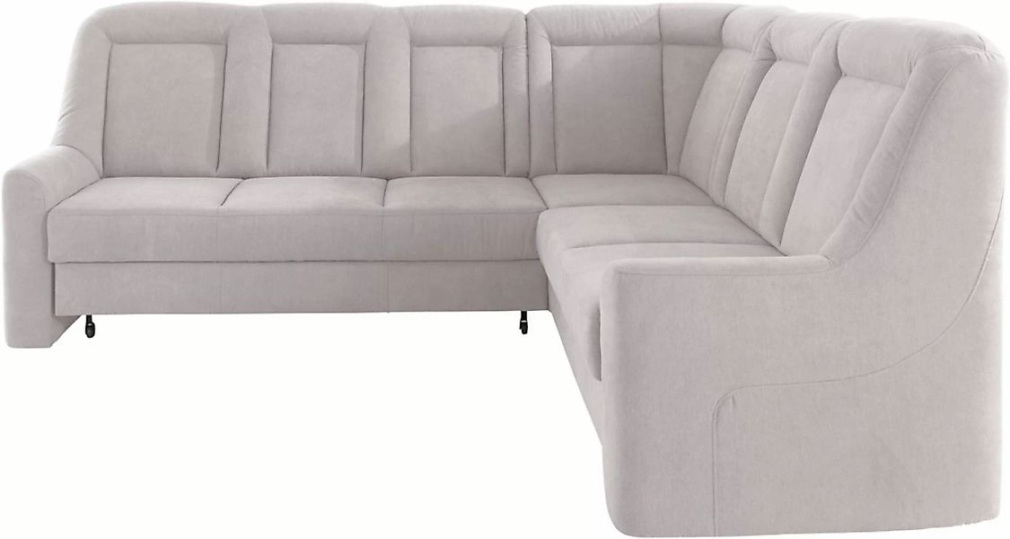 sit&more Ecksofa »Melissa L-Form«, klassisches Polsterprogramm, wahlweise B günstig online kaufen