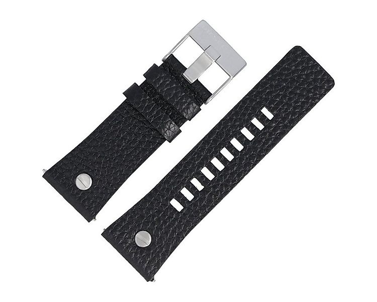 Diesel Uhrenarmband 28mm Leder Schwarz DZ-7313 günstig online kaufen
