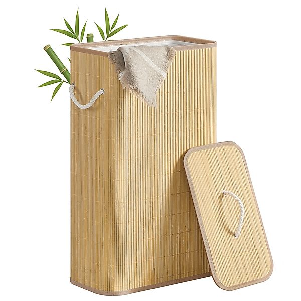 SONGMICS Wäschekorb, Wäschekorb mit Deckel, 60/90 günstig online kaufen