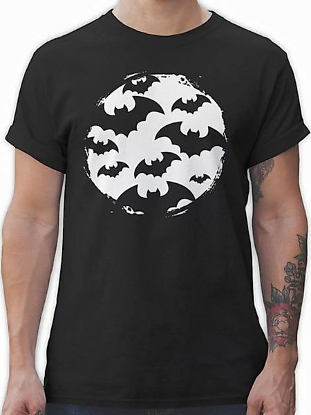 Shirtracer T-Shirt Fledermäusen Fledermaus Halloween Kostüme Herren günstig online kaufen