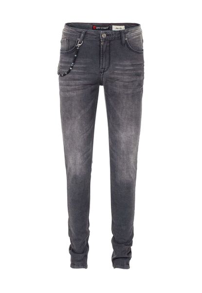 Cipo & Baxx Röhrenjeans "Jeans" mit Elasthanzusatz, CD374 günstig online kaufen