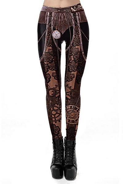 Ocultica Leggings Ocultica Steampunk Leggings 90515 - (2XL,L,M,S,XL) günstig online kaufen