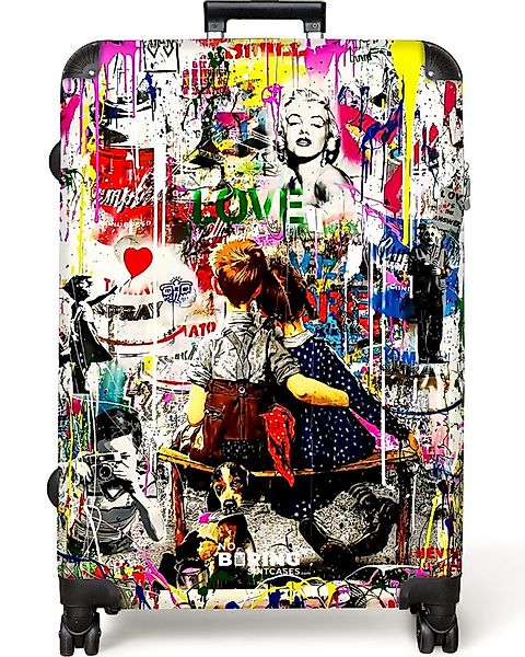 NoBoringSuitcases.com© Hartschalen-Trolley Bekannte Kunstwerke als bunte Gr günstig online kaufen