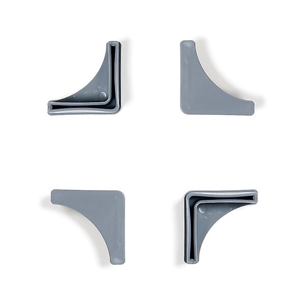 Ar Shelving 4 Plastikfüsse für Steckregal mit L-Profil günstig online kaufen