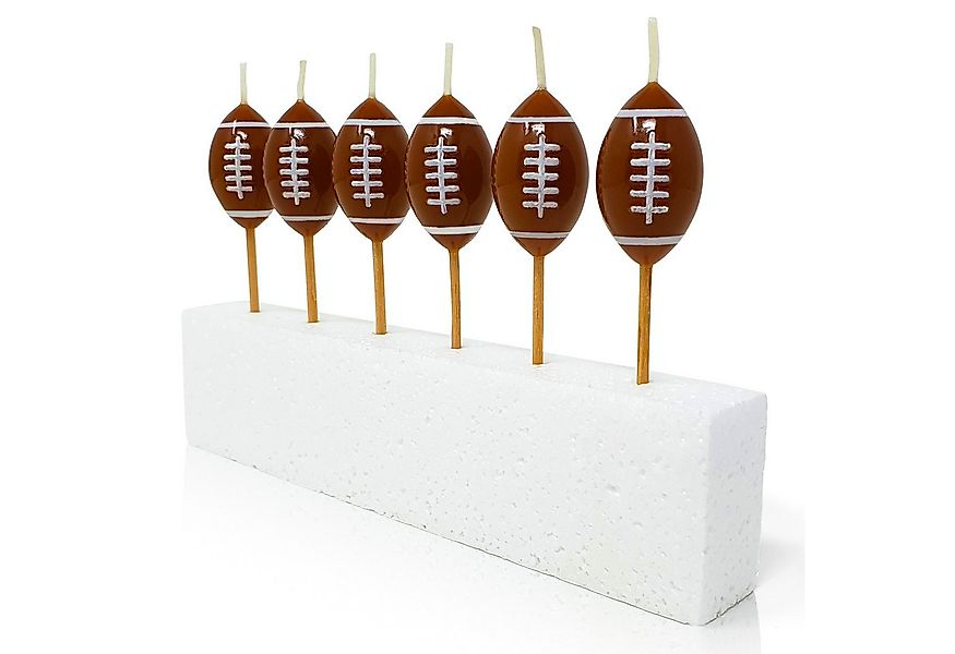 40YARDS Geburtstagskerze American Football Kerzen - Deko für den Geburtstag günstig online kaufen