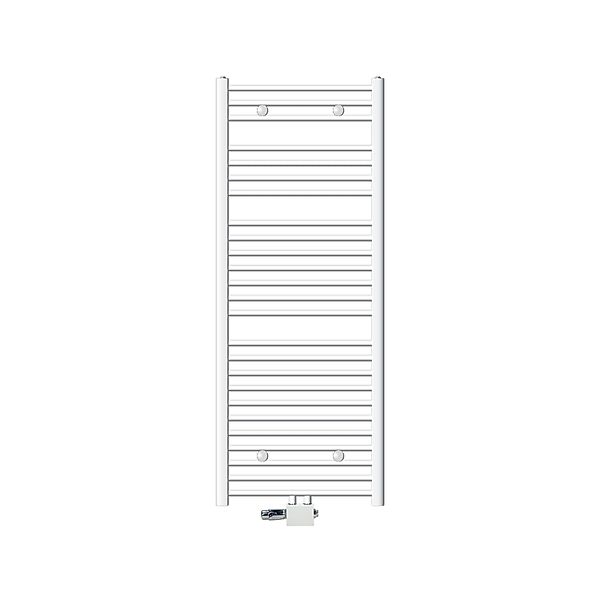 LuxeBath Badheizkörper 600x1500 mm Weiß Gerade mit Anschlussgarnitur günstig online kaufen
