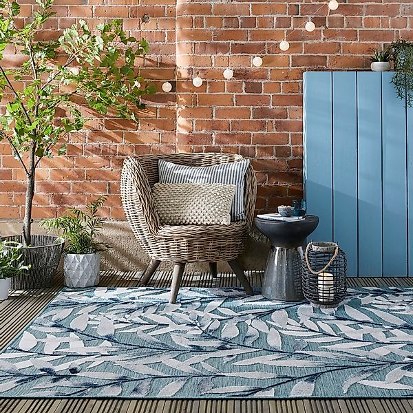 FLAIR RUGS Teppich »Willow«, rechteckig, 2 mm Höhe, Outdoor geeignet, Hoch- günstig online kaufen