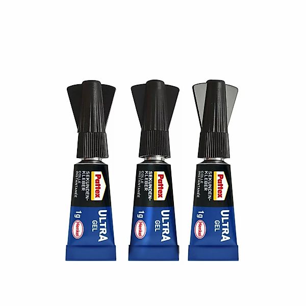 Pattex Sekundenkleber Ultra Gel Mini-Trio 3 x 1g günstig online kaufen