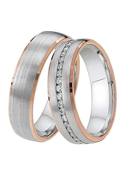 DOOSTI Trauring Schmuck Geschenk Silber 925 Trauring Ehering Partnerring LI günstig online kaufen