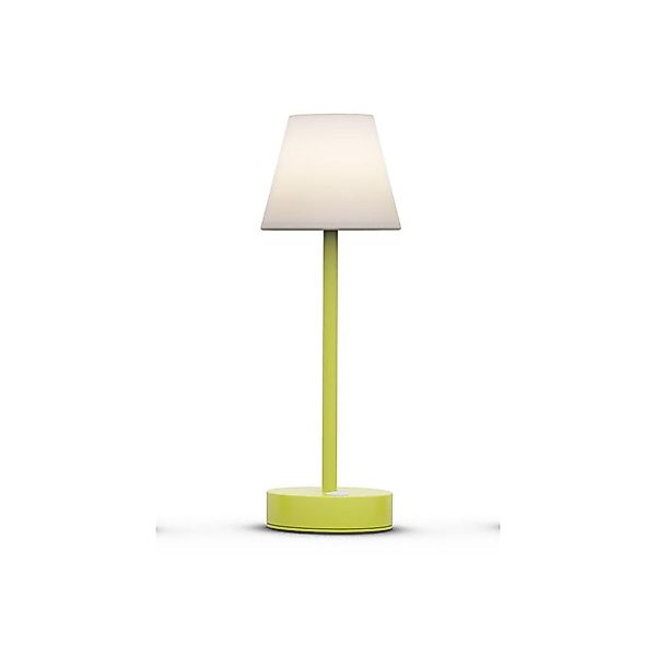 LED Akku Tischleuchte Lola Slim 30 in Lime 2W 160lm IP44 günstig online kaufen