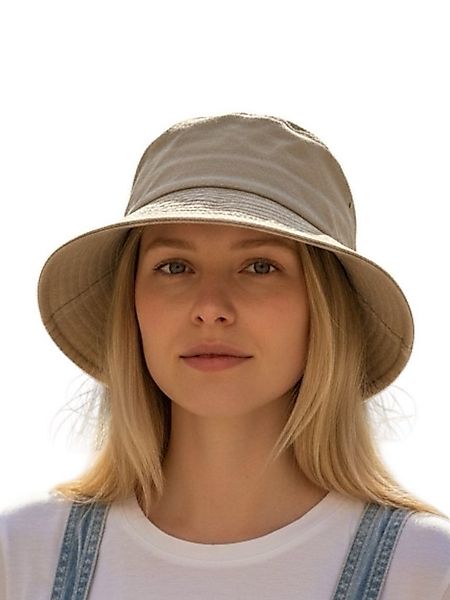 Taschen4life Sonnenhut Leinen Hut Größenverstellbar, unisex, Fischerhut günstig online kaufen