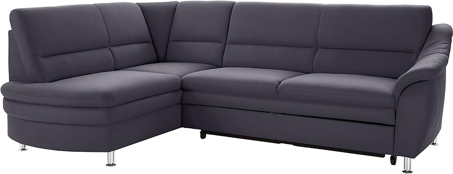 sit&more Ecksofa »Cardoso L-Form«, mit Federkern, wahlweise mit Bettfunktio günstig online kaufen