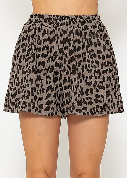 SASSYCLASSY Shorts Musselin Shorts mit Print Damen Bedruckte Baumwollshorts günstig online kaufen