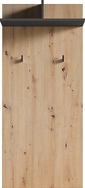 byLIVING Garderobenpaneel "Ben" 1 Stk. tlg. Breite 60 cm, mit Kleiderhaken günstig online kaufen