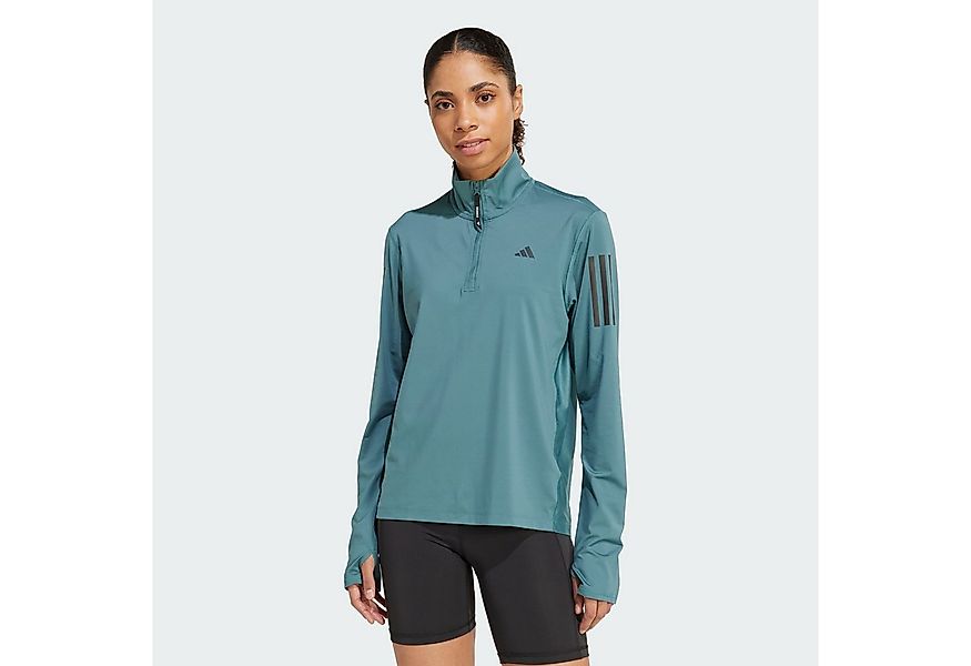 adidas Performance Laufshirt OWN THE RUN HALF-ZIP OBERTEIL (1-tlg) günstig online kaufen