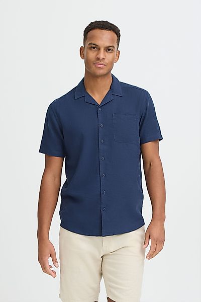 Blend Leinenhemd "BHLinas" Stilvolles Kurzarmhemd aus Leinenmix günstig online kaufen