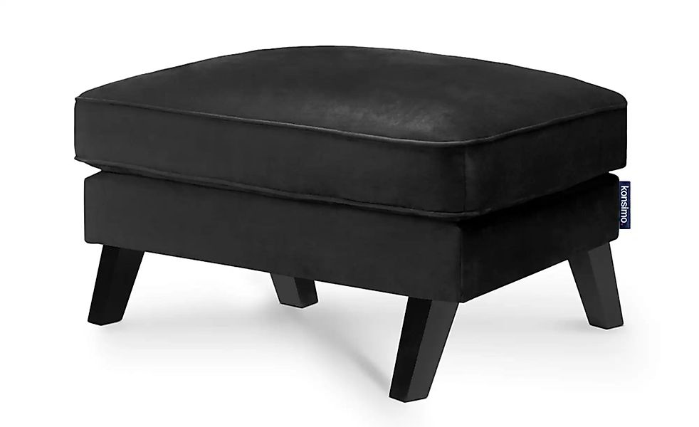 KONSIMO Hocker   ¦ grau ¦ Maße (cm): B: 82 H: 46 Polstermöbel > Hocker - Hö günstig online kaufen