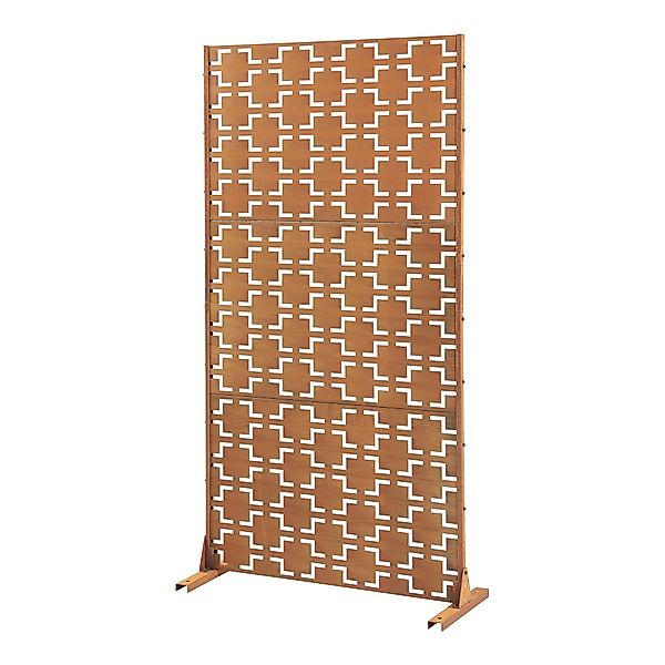 casa.pro Raumteiler, »Basciano« Trennwand Cortenstahl 180x90 günstig online kaufen