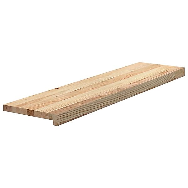 vidaXL Treppenstufen 8 Stk Unbehandelt 100x25x2 cm Massivholz Eiche 3282908 günstig online kaufen