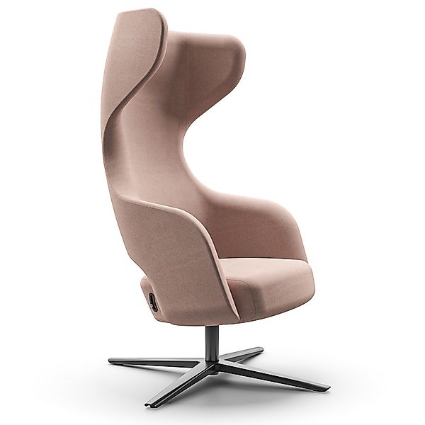 narbutas Sandie Loungesessel | hohe Rückenlehne | Drehgestell | Konfigurato günstig online kaufen