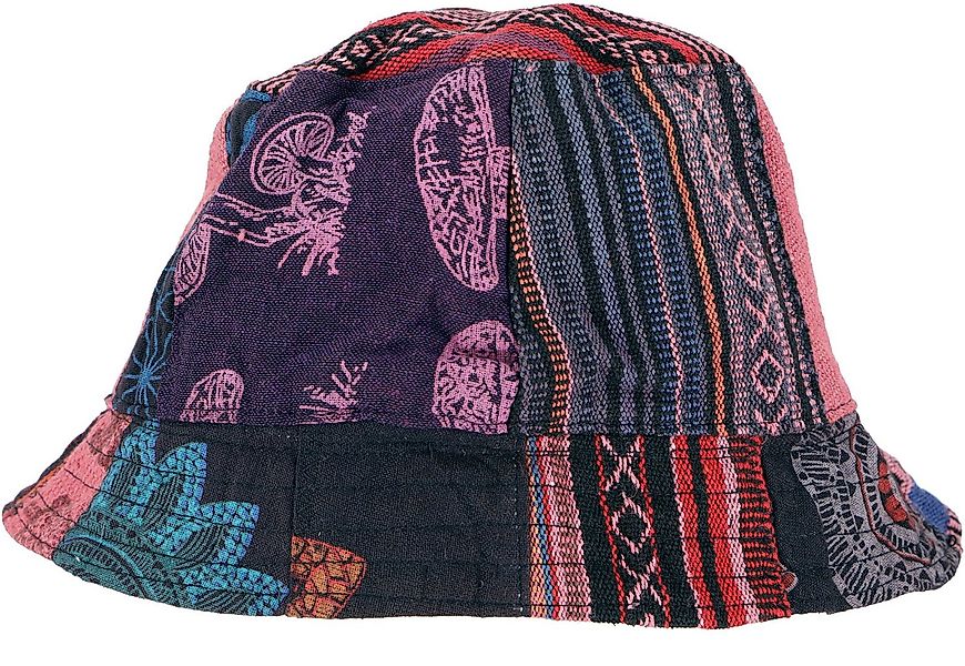 Guru-Shop Strickmütze Sommerhut,Patchwork Schlapphut, Fischerhut,.. günstig online kaufen