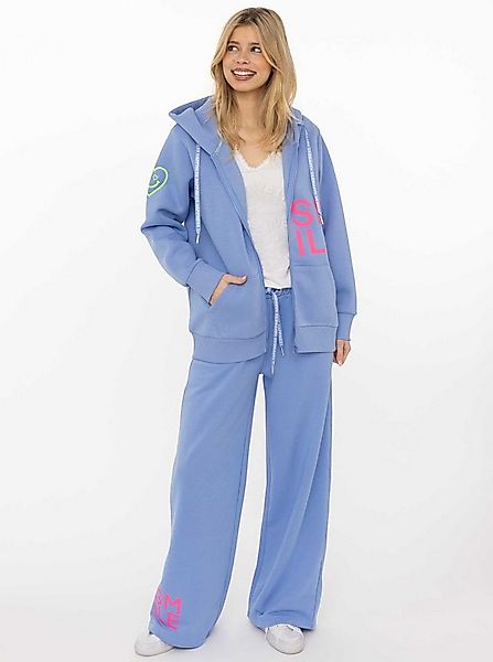 Zwillingsherz Sweathose "Alissa" mit Print und Neon Stickerei, Kordel und E günstig online kaufen