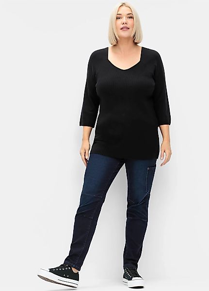 Sheego Strickpullover "Pullover" günstig online kaufen