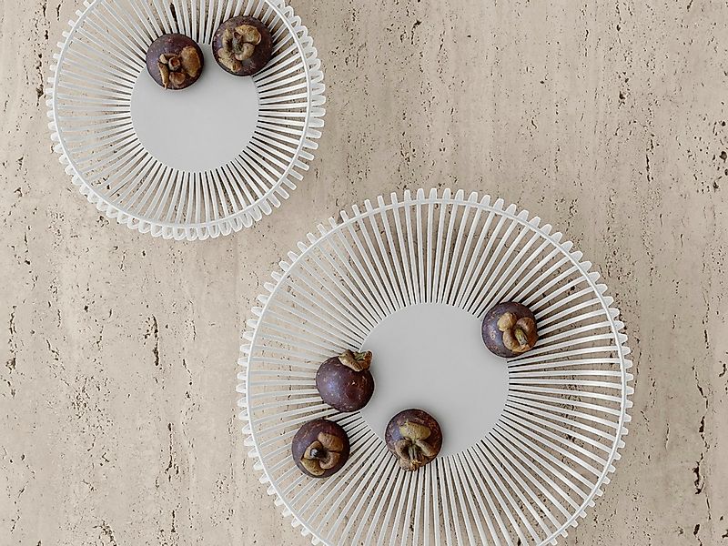 blomus Dekokorb LITO Schale white L 36cm günstig online kaufen