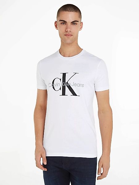 Calvin Klein Jeans T-Shirt "ICONIC MONOGRAM SLIM TEE" günstig online kaufen