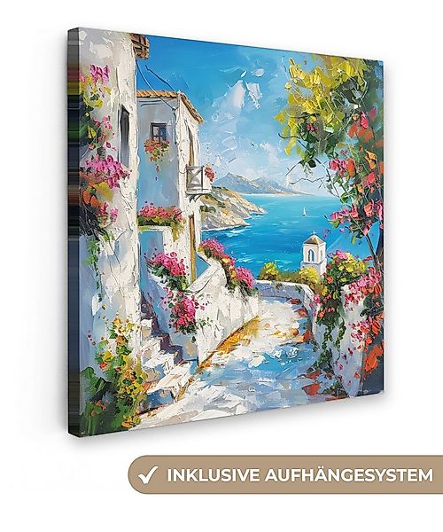 OneMillionCanvasses® Leinwandbild Landschaft - Blumen - Natur - Sommer, Fot günstig online kaufen