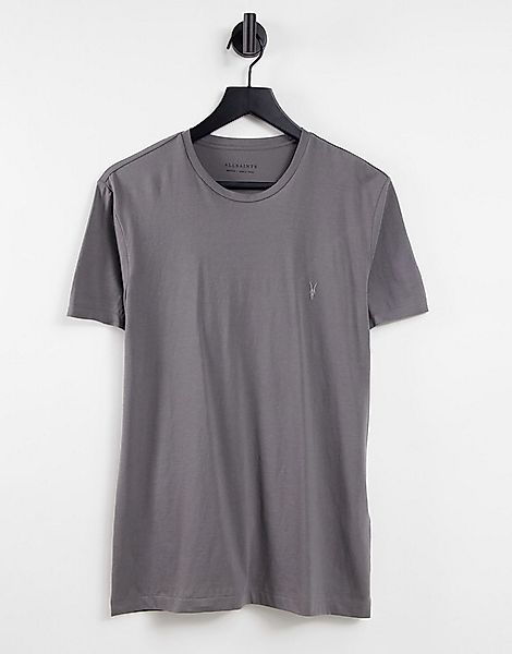 AllSaints – Tonic – T-Shirt in Stein-Neutral günstig online kaufen