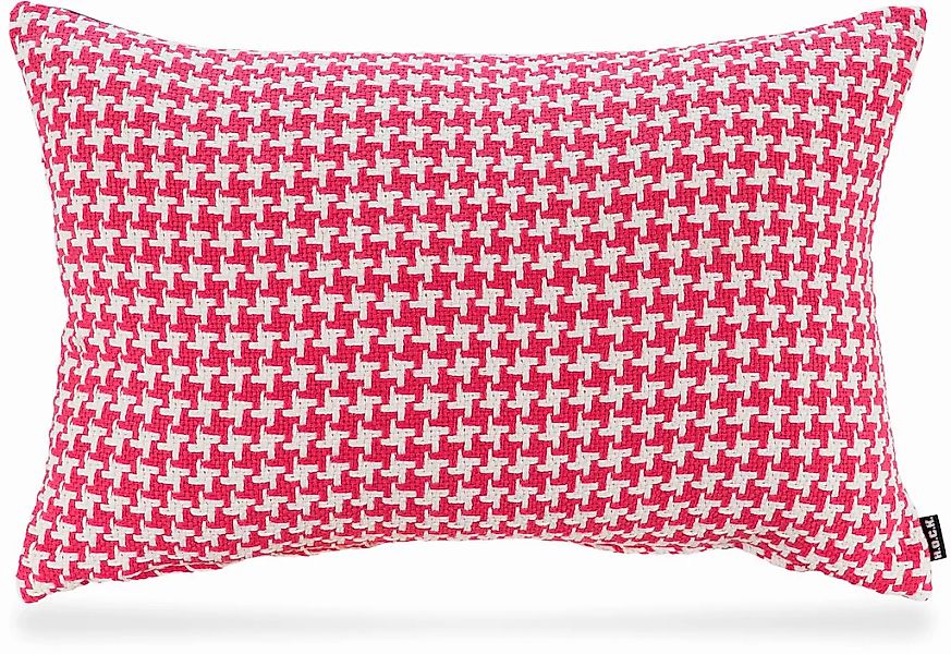 H.O.C.K. Dekokissen "Channy Pictave" mit Pepita-Muster, Wendekissenhülle mi günstig online kaufen
