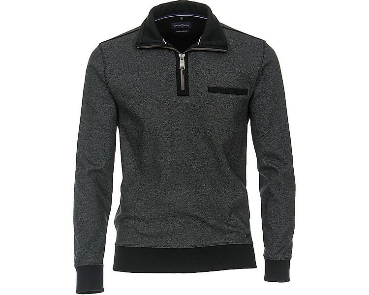CASAMODA Sweater CasaModa Troyer-Sweatshirt XXL anthrazit melange günstig online kaufen