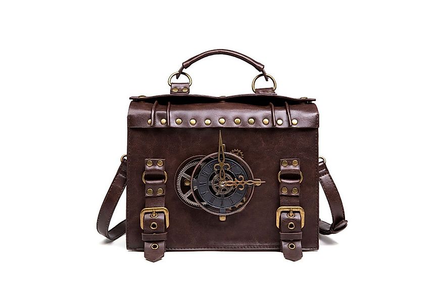 HAUSS SPOLE Umhängetasche Schulrucksack Handtasche, Vintage Steampunk Style günstig online kaufen