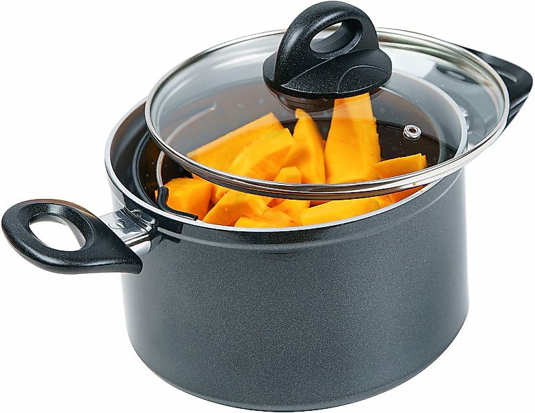 Genius Spaghettitopf "Cerafit Magic Pot" Set, Pot, ⌀ 24 cm, Sieb, ⌀ 24 cm, günstig online kaufen