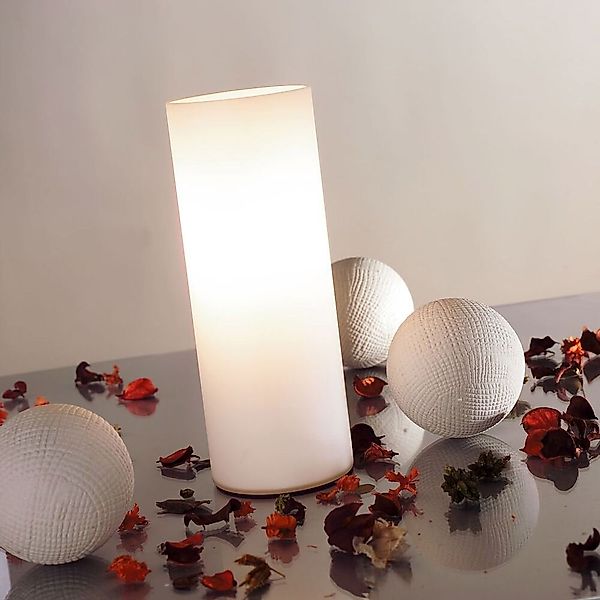 Paulmann Tischleuchte Table&Desk Noora max.1x42W E14 Opal 230V Glas, ohne L günstig online kaufen