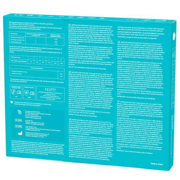 EUROPAPA Nitril-Handschuhe Medical Einmalhandschuhe Untersuchungshandschuhe günstig online kaufen