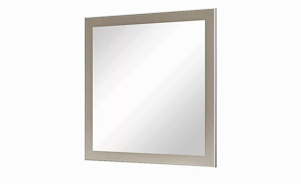 Spiegel 80 x 77 cm Duna ¦ beige ¦ Glas,Aluminium,Holzwerkstoff ¦ Maße (cm): günstig online kaufen