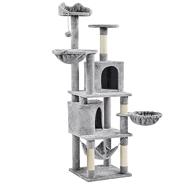 Yaheetech Kratzbaum, XXL Katzenkratzbaum 175 cm deckenhoch günstig online kaufen