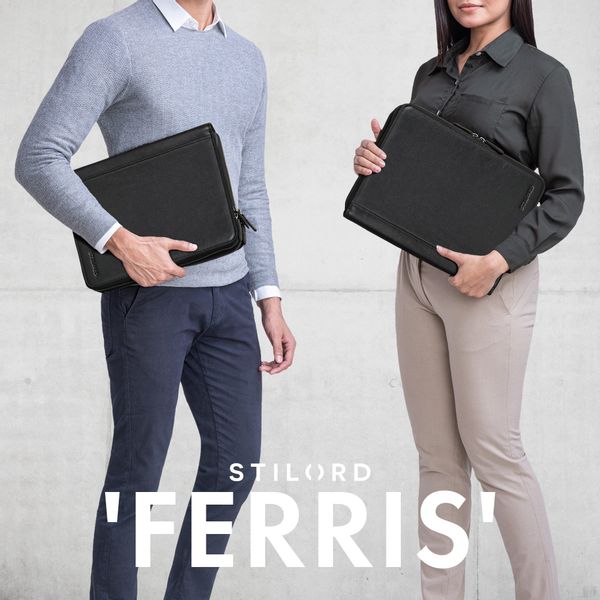 STILORD Konferenzmappe STILORD "Ferris" Dokumentenmappe Echtleder günstig online kaufen