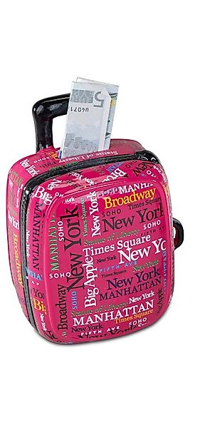 formano Spardose Spardose cooler Koffer Trolli Städtenamen Höhe ca. 15cm günstig online kaufen