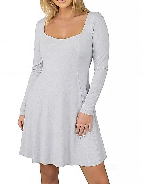 Mississhop Sommerkleid Elegantes Damenkleid mit langen Ärmeln M.Jess günstig online kaufen