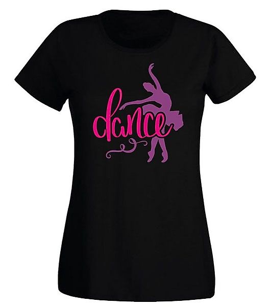 G-graphics T-Shirt Damen T-Shirt - Dance mit trendigem Frontprint, Slim-fit günstig online kaufen