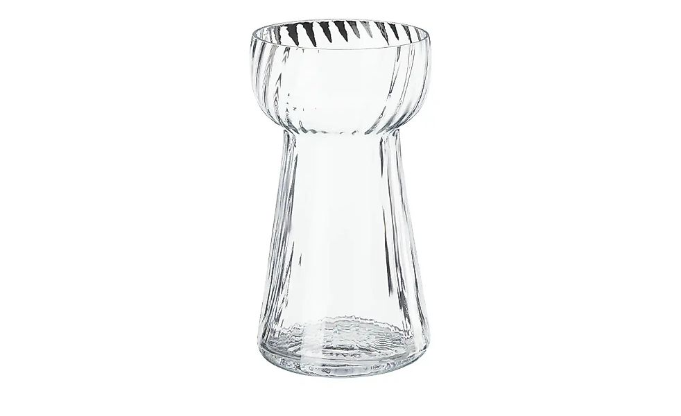 Vase ¦ transparent/klar ¦ Glas ¦ Maße (cm): H: 14  Ø: 7.5 Accessoires > Vas günstig online kaufen