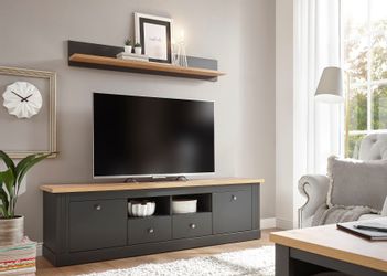 Home affaire Wohnwand "Westminster TOPSELLER" Set, Lowboard und Wandregal, günstig online kaufen