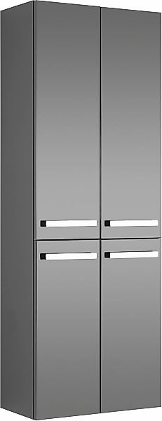 Saphir Hochschrank "Serie 4005 Badschrank 60 cm breit, mit 4 Türen, 4 Glas- günstig online kaufen
