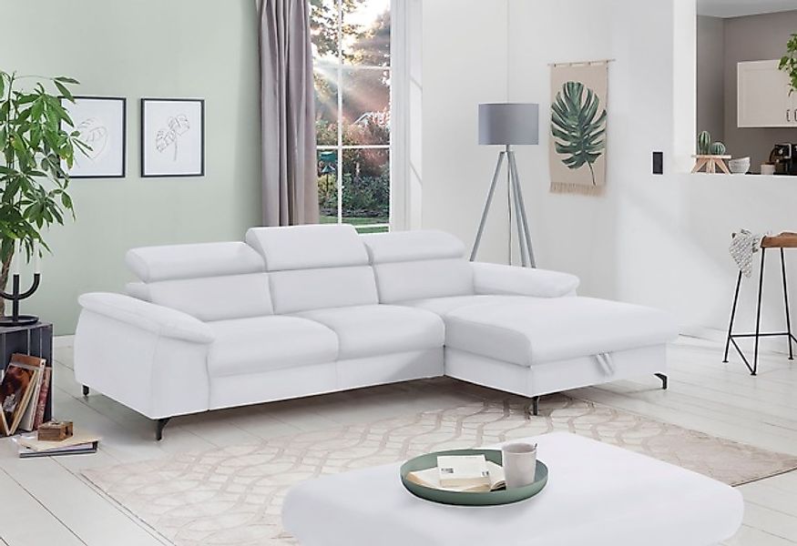 COTTA Polstergarnitur »Kitty L-Form, B: 242 bzw. 100 cm (Set: Ecksofa & Hoc günstig online kaufen