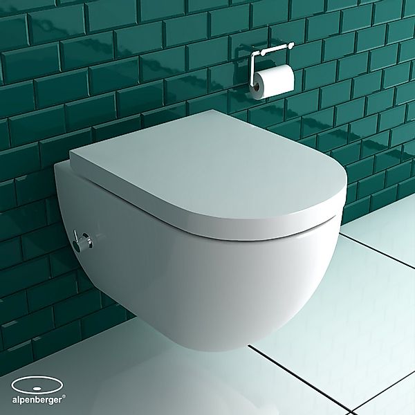 Alpenberger Dusch-WC Set - Hänge WC günstig online kaufen