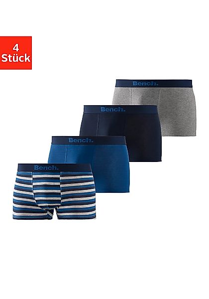 Bench. Boxer "Boxershorts für Herren" Packung, 4 Stk. Unterhosen aus Baumwo günstig online kaufen