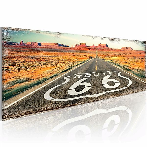 Wandbild - Straight Road günstig online kaufen